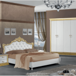 Dormitor ANNA ALB / AURIU