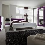 Dormitor VERA alb/mov