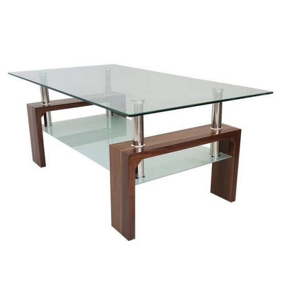 Masa cafea Lunex D-1599 culoare nuc