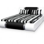 Pat RIVA II NEGRU/ALB