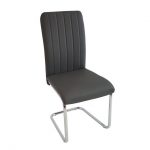 Scaun dining, Lunex DC-5039, negru