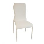 Scaun dining, Lunex DC-5150, culoare alb