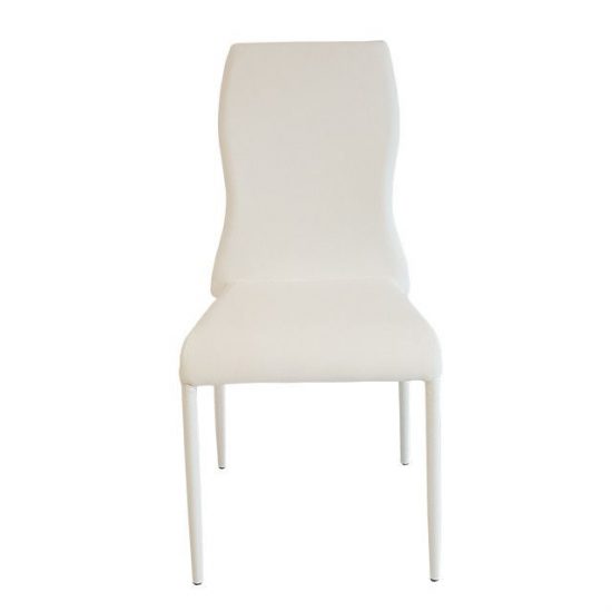 Scaun dining, Lunex DC-5150, culoare alb