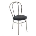 Scaun dining, Lunex Thonet, negru