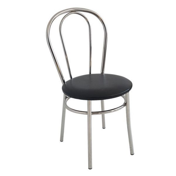Scaun dining, Lunex Thonet, negru