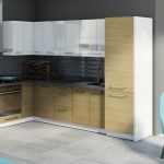 Mobila bucatarie CREATIVA stejar