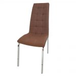 Scaun dining Lunex Y5348, maro, tapitat