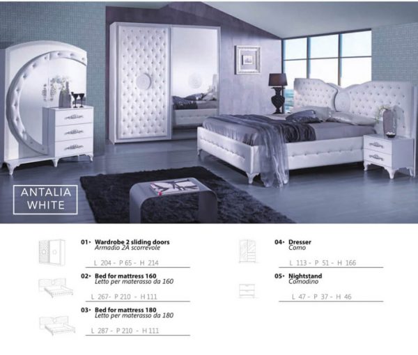 dormitor antalia